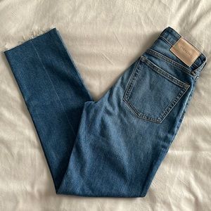 Everlane High Rise Straight Jean